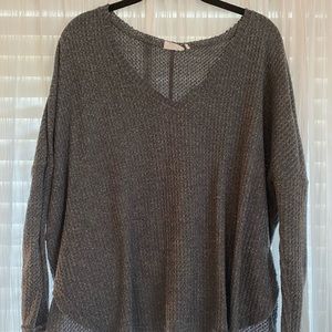 Urban Outfitters Waffle knit sweater shirt